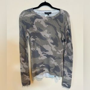 Generation Love army camo sweater